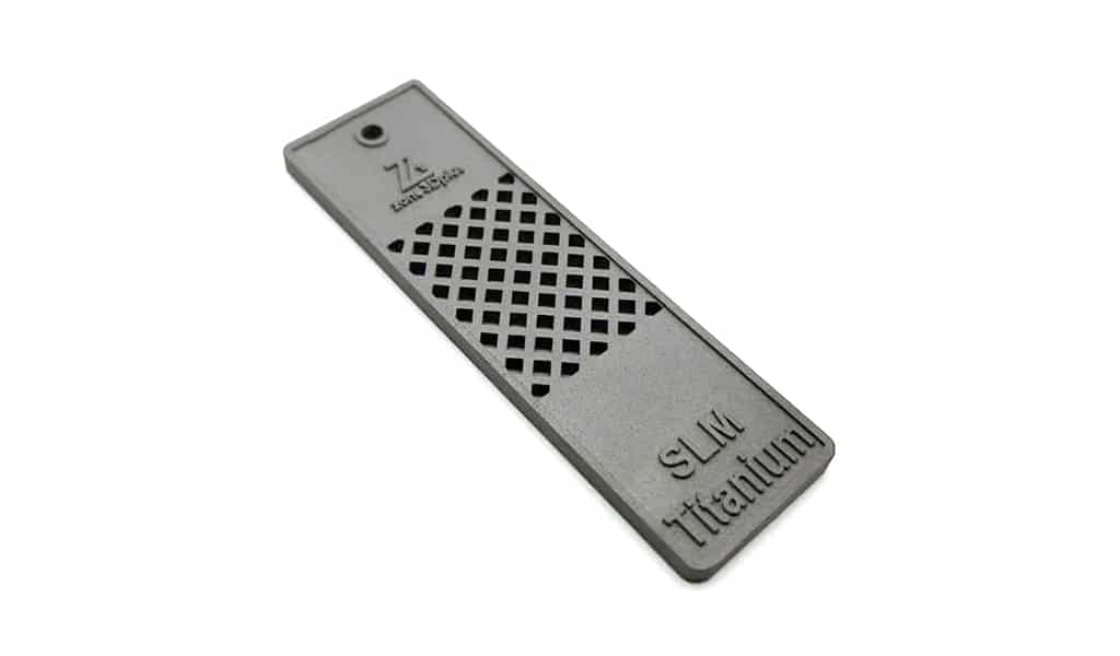 zone3Dplus Titanium Part